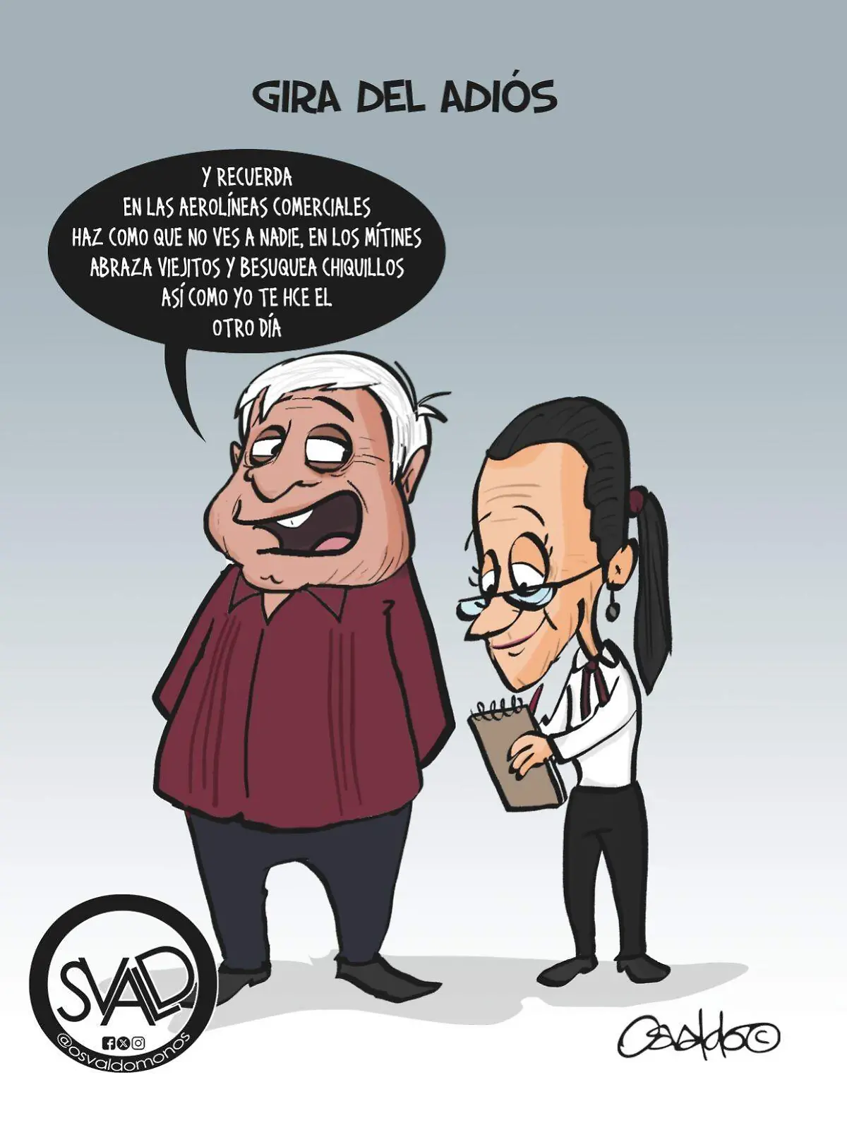cartón OSVALDO